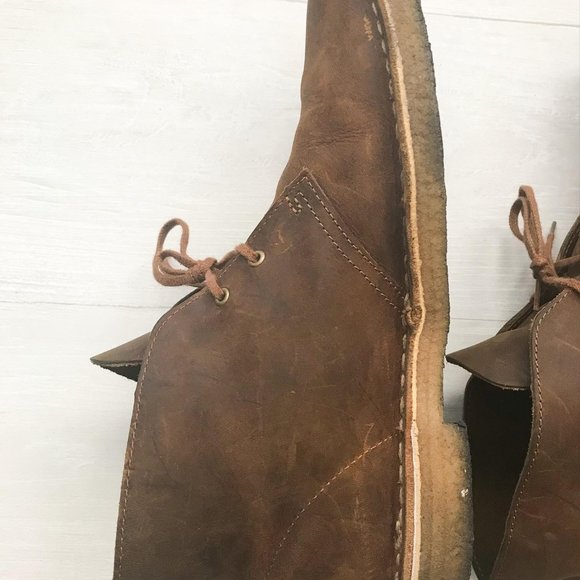 CLARK’S Original Desert Chukka Leather Boots main image 11